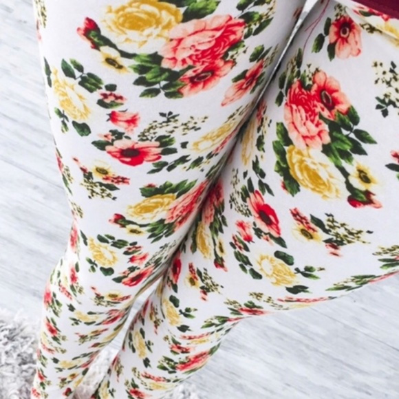 large Harvest floral leggings - Picture 4 of 5